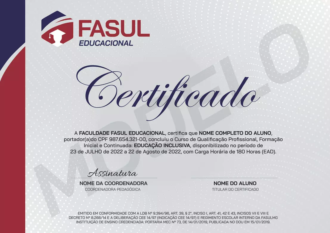 Cursos Grátis Online - Certificado FASUL Educacional